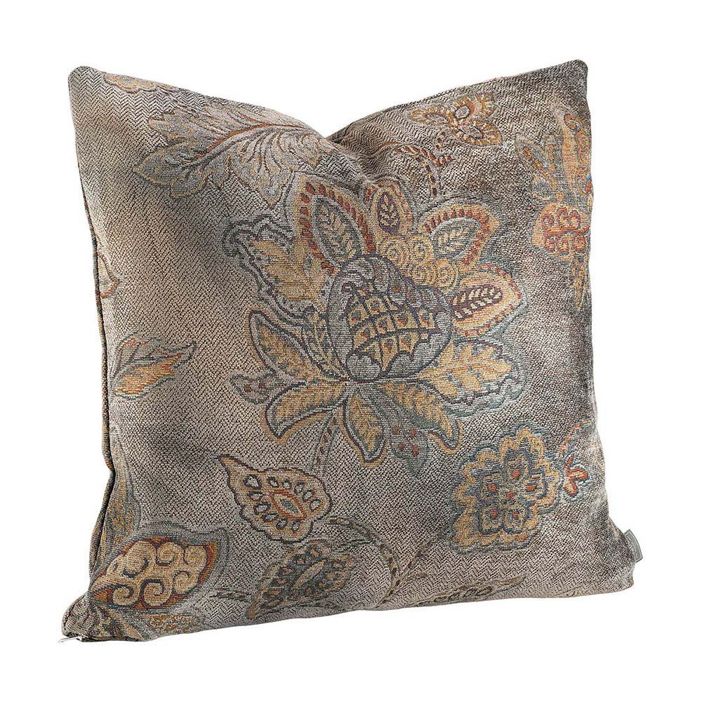 Putetrekk Merano Flower taupe 50x50cm