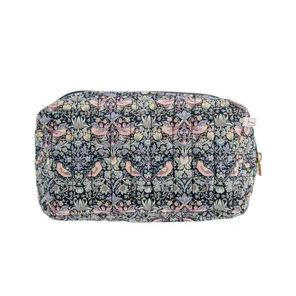 Pouch Square Liberty Strawberry Thief Black
