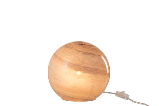 Lamp Dany spots round glass pink small