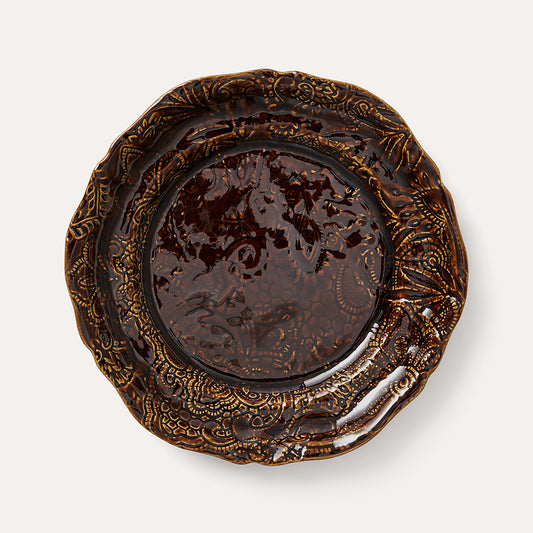 Tallerken 23 cm Coffee