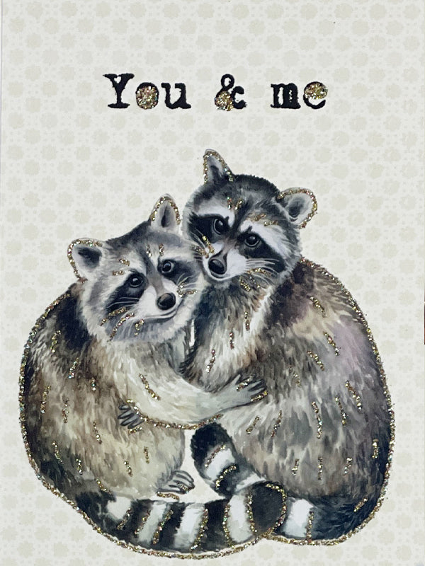 Glitterkort You & me