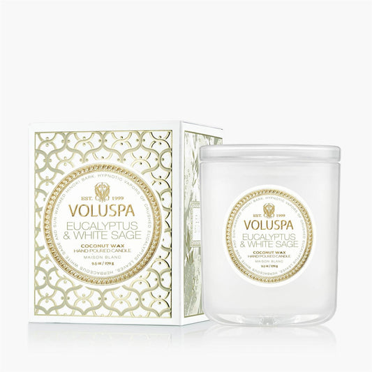 Eucalyptus & White Sage Classic Boxed Candle 60 Timer