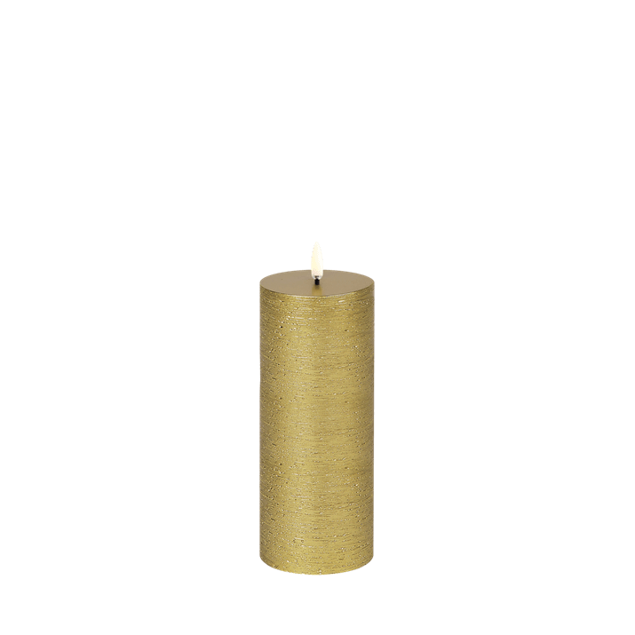 LED rustic metallic gold 7,8x15 cm