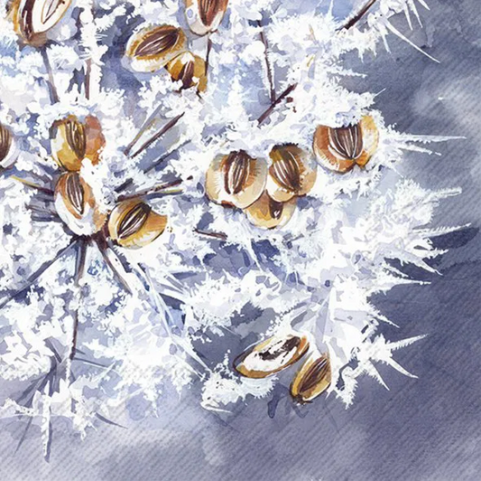 Serviett lunch frosty tree fruit