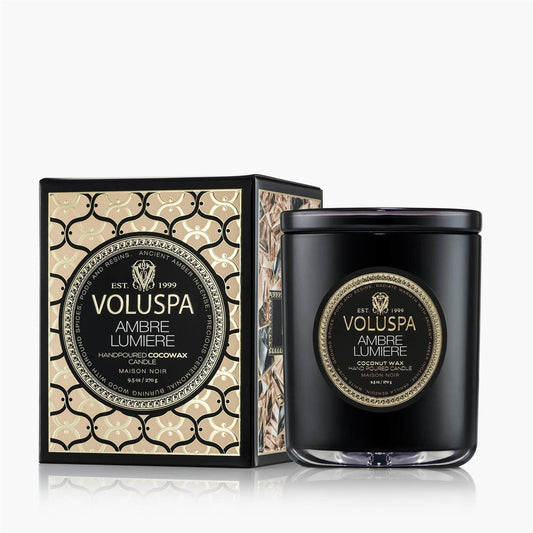 Ambre Lumiere Classic Boxed Candle 60 Timer