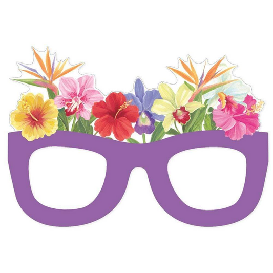 Kort m/konvolutt Flower glasses