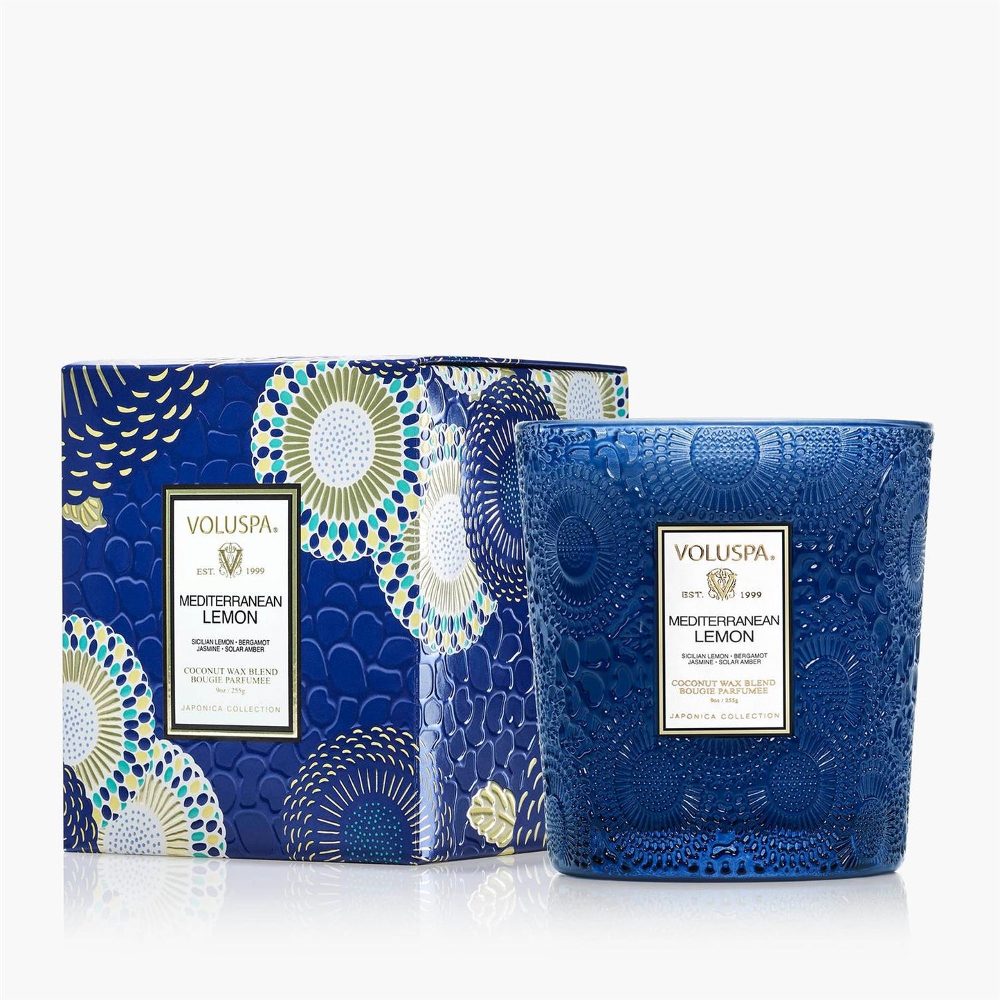 Mediterranean Lemon Classic Boxed Candle 60 Timer