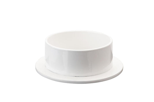 The Circle lysestake hvit 7 cm
