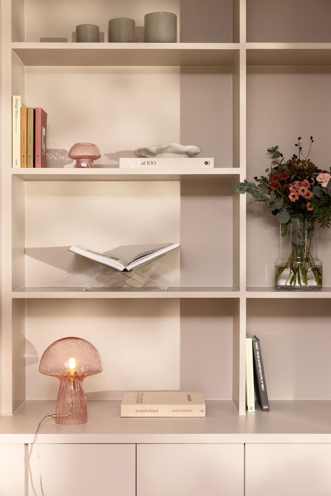Bordlampe Fungo 22 rosa Special edition