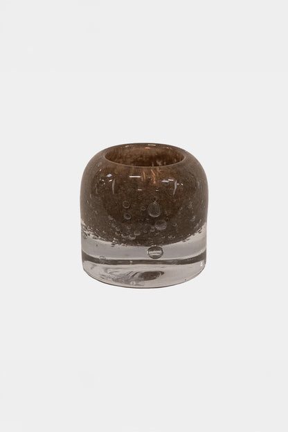 Leah telysholder taupe 7,5 cm