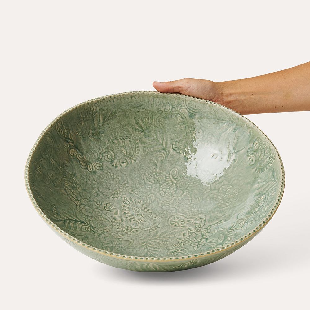 Stor skål 35 cm Antique