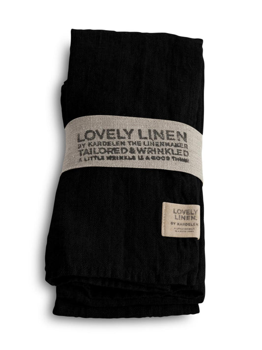 Serviett Lovely Black 45x45 cm