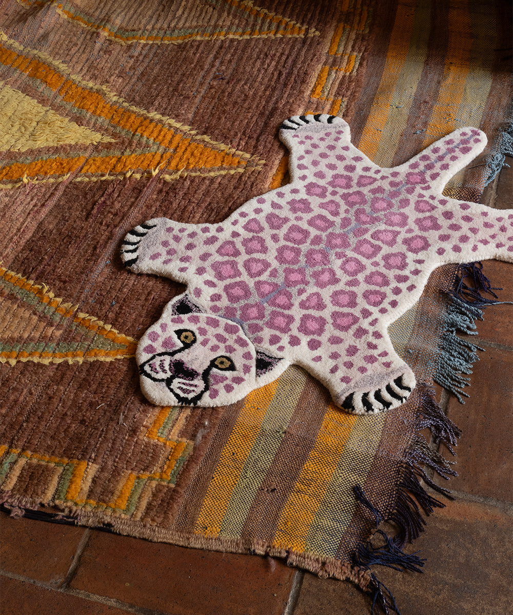 Lilly Leopard Rug small