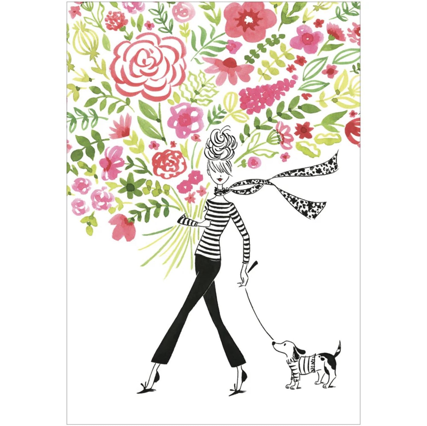 Kort m/konvolutt Big Bouquet