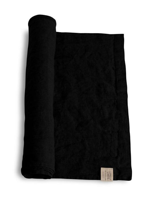 Løper Lovely Black 47x150 cm
